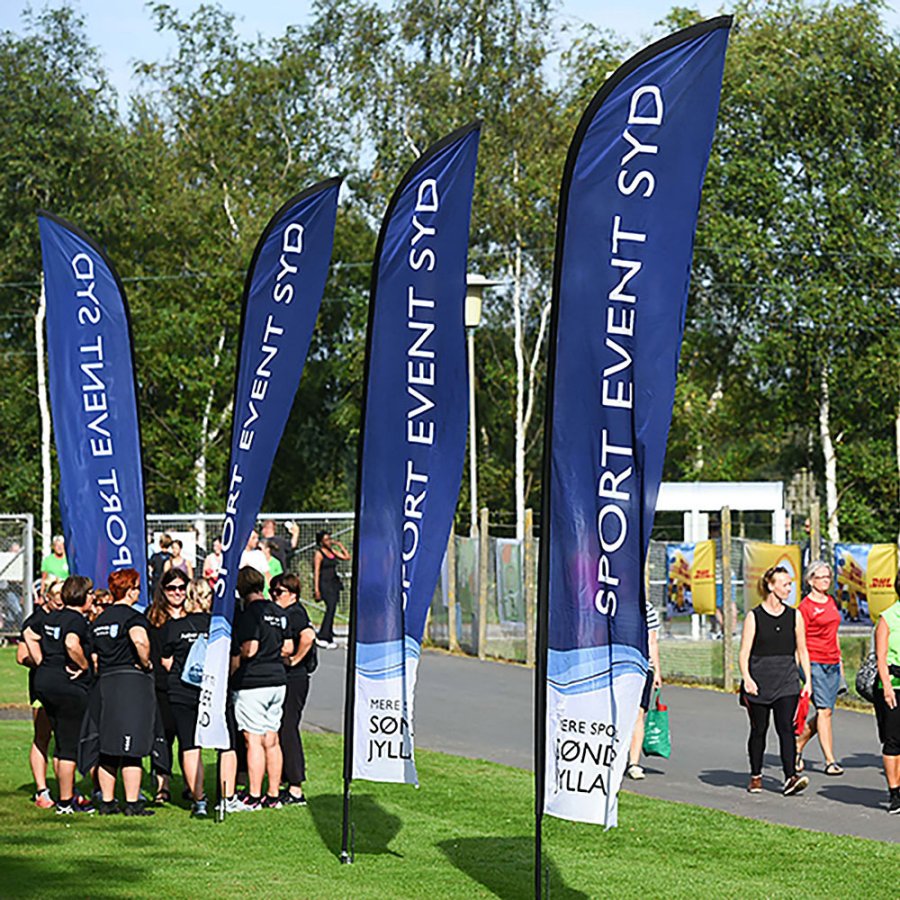 Spike Flag Base, jordspyd til beachflag