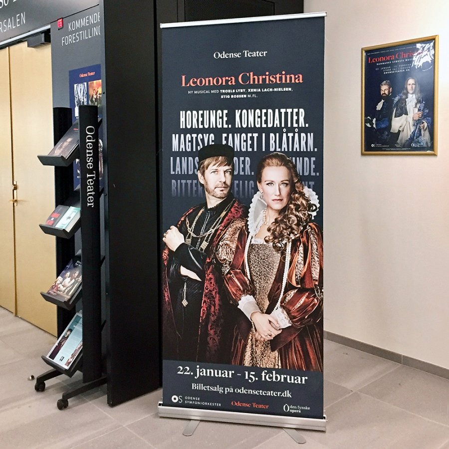 Eco Roll-up kassette, enkeltsidet, 85 cm, inkl. taske med lang lynl&aring;s