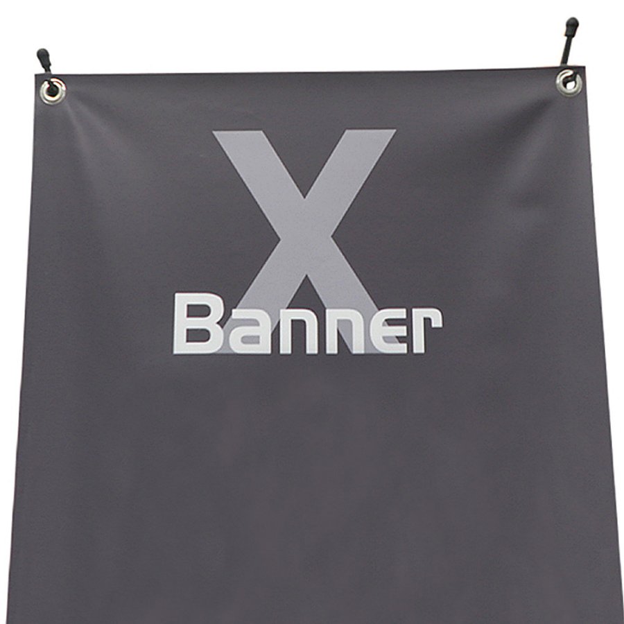 X-Banner 55x150cm  uden banner og print - Sort