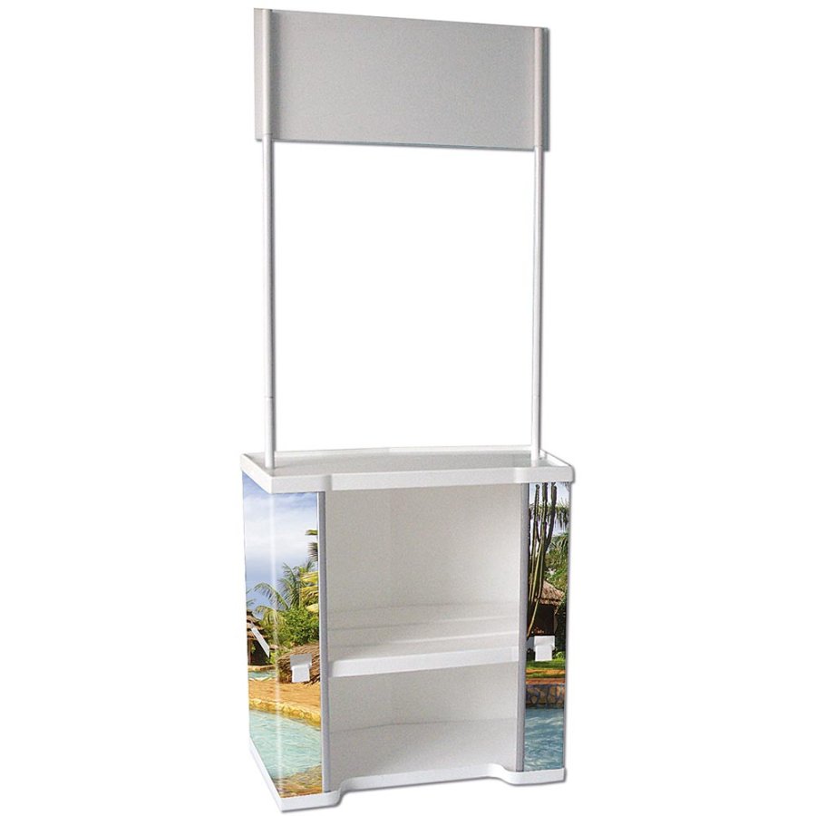 Basic Messe Disk Hvid, med taske