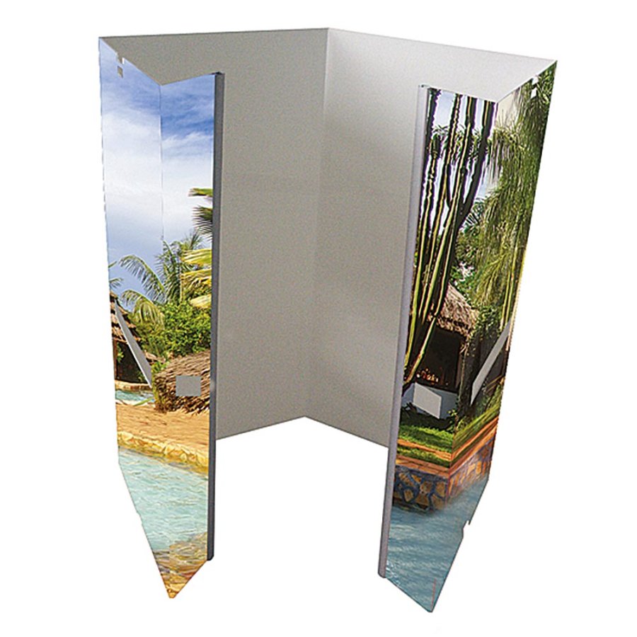 Basic Messe Disk Hvid, med taske