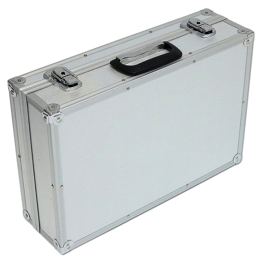 Flex Brochurestander, alu/s&oslash;lv - 6 x A5