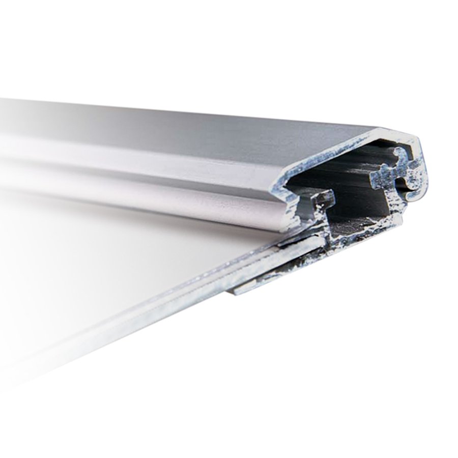 Klikramme med 20mm aluminium fladprofil, s&oslash;lv - A5