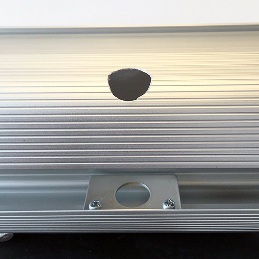 Basic Roll-up, enkeltsidet, alu/s&oslash;lv, 60 cm