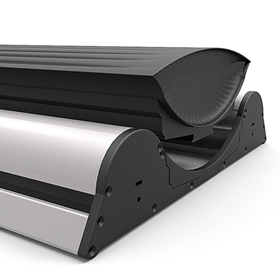 Outdoor Roll-up Waterbase, dobbeltsidet kassette, 85 x 160-200 cm