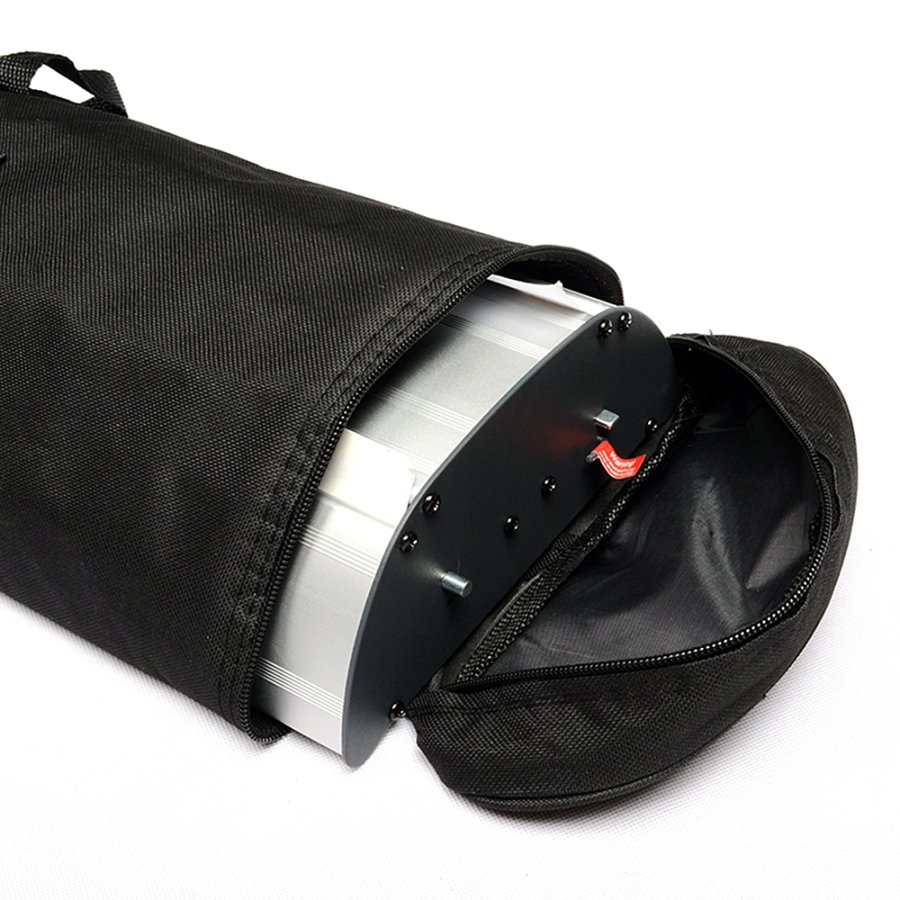 Stylish Roll-up kassette, dobbeltsidet, s&oslash;lv, 85 cm