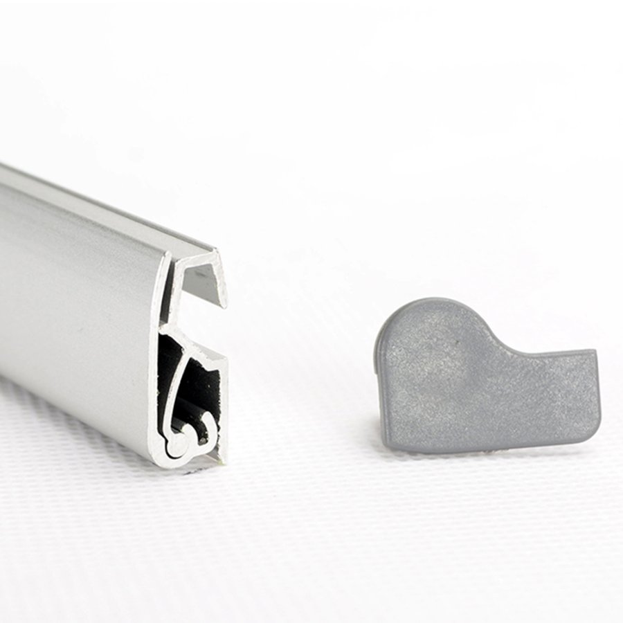 Stylish Roll-up kassette, dobbeltsidet, s&oslash;lv, 85 cm