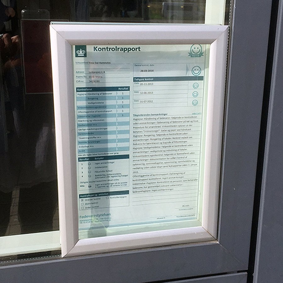 Window Alu Klikramme dobbeltsidet - 32 mm - A2 - s&oslash;lv