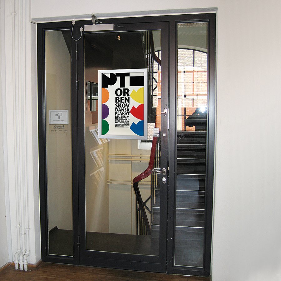 Window Alu Klikramme dobbeltsidet - 32 mm - 70x100 cm - s&oslash;lv