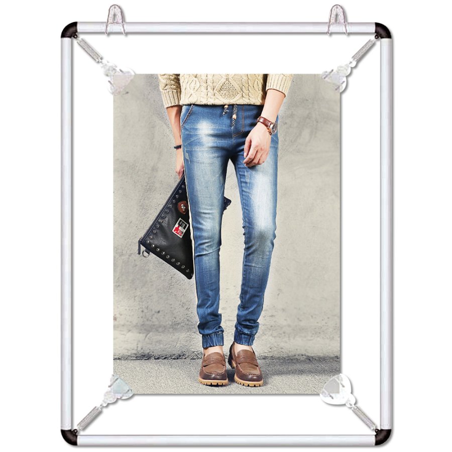 Poster strecher Plakatramme dobbeltsidet - 50x70 cm - s&oslash;lv