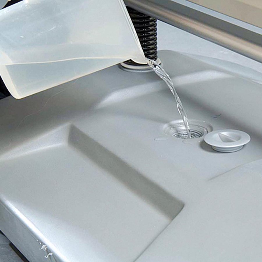 Wind-Sign Waterbase Gadeskilt - A0 - s&oslash;lv