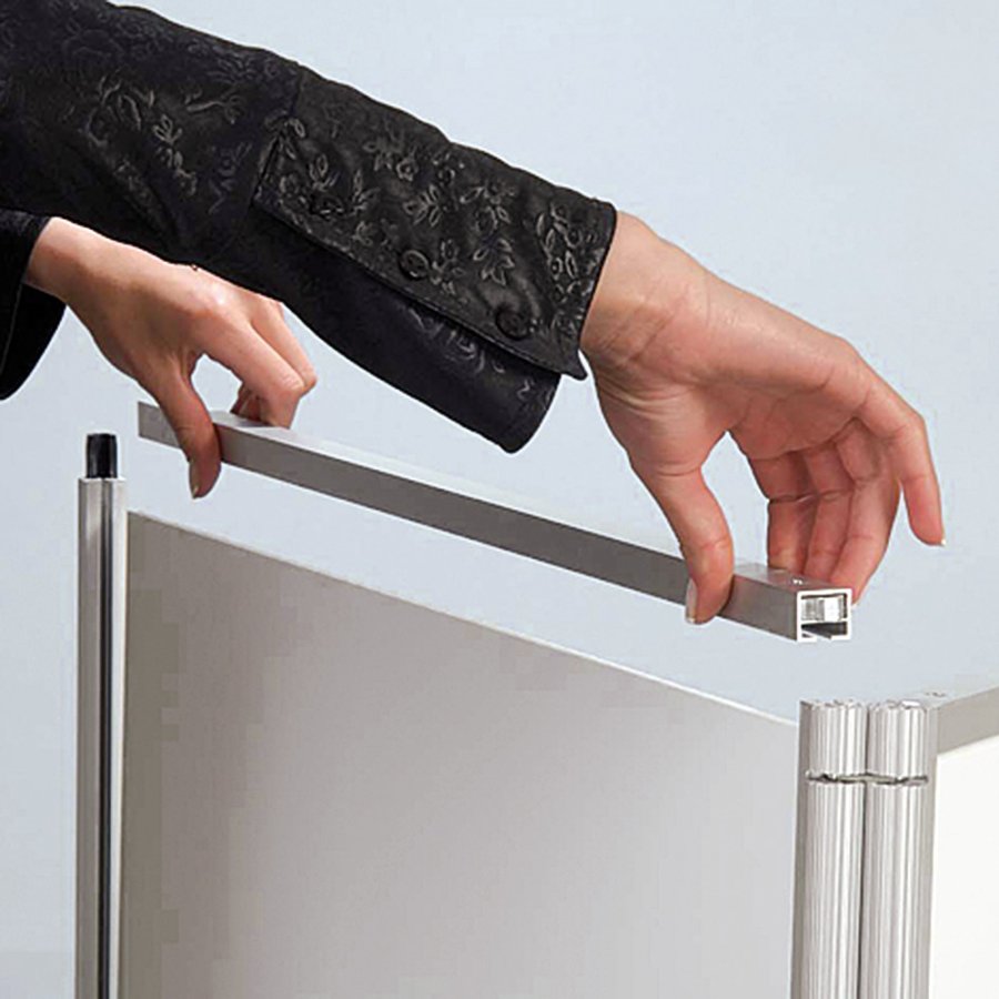 Expo Wall messev&aelig;g, 4 sektioner, 292 x 239 cm