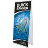 Quick Banner Dobbeltsidet uden banner og print- 100x200cm #1