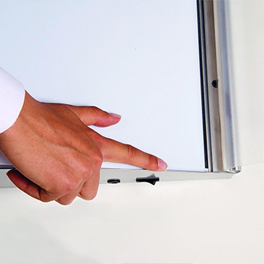 LED Convex Lysramme Enkeltsidet - A1