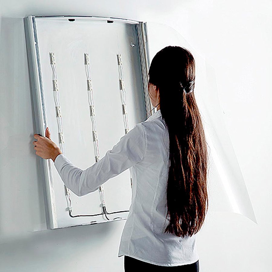 Convex Lysramme Enkeltsidet - 50x70cm