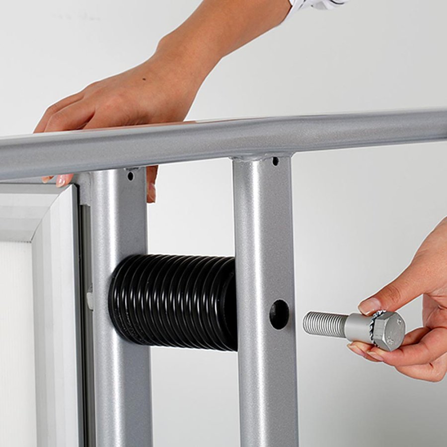 Wind-Line Basic Gadeskilt - A1 - s&oslash;lv