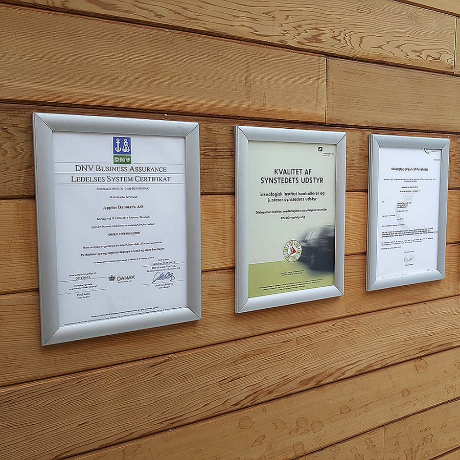 Klikramme med 25mm aluminium profil, s&oslash;lv - 70 x 100 cm