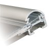 Snap profil i aluminium 15mm 3mtr alu #2
