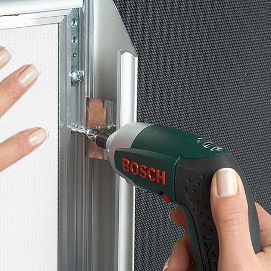 Klikramme med 32mm aluminium fladprofil, s&oslash;lv - A2