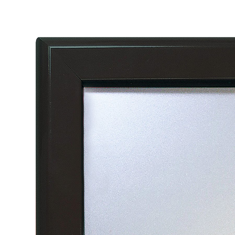Klikramme, 32 mm profil, Sort, A4 - 21 x 29,7 cm