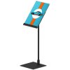 Design Stand, gulv skilt med 50 grader vinklet holder, vertikal A5 akrylholder #1