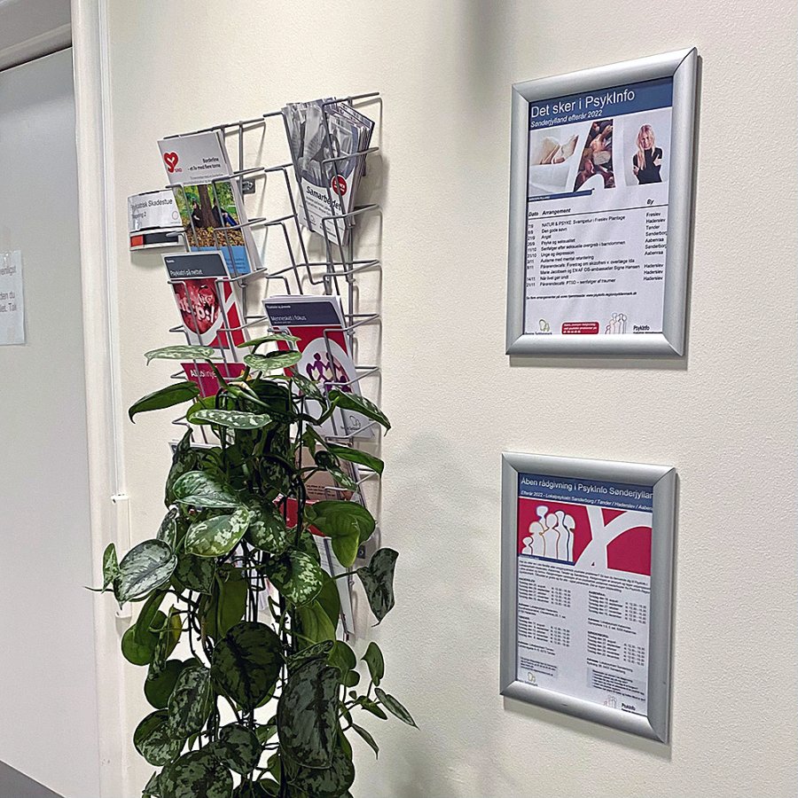 Klikramme med 30mm aluminium profil, s&oslash;lv - A4