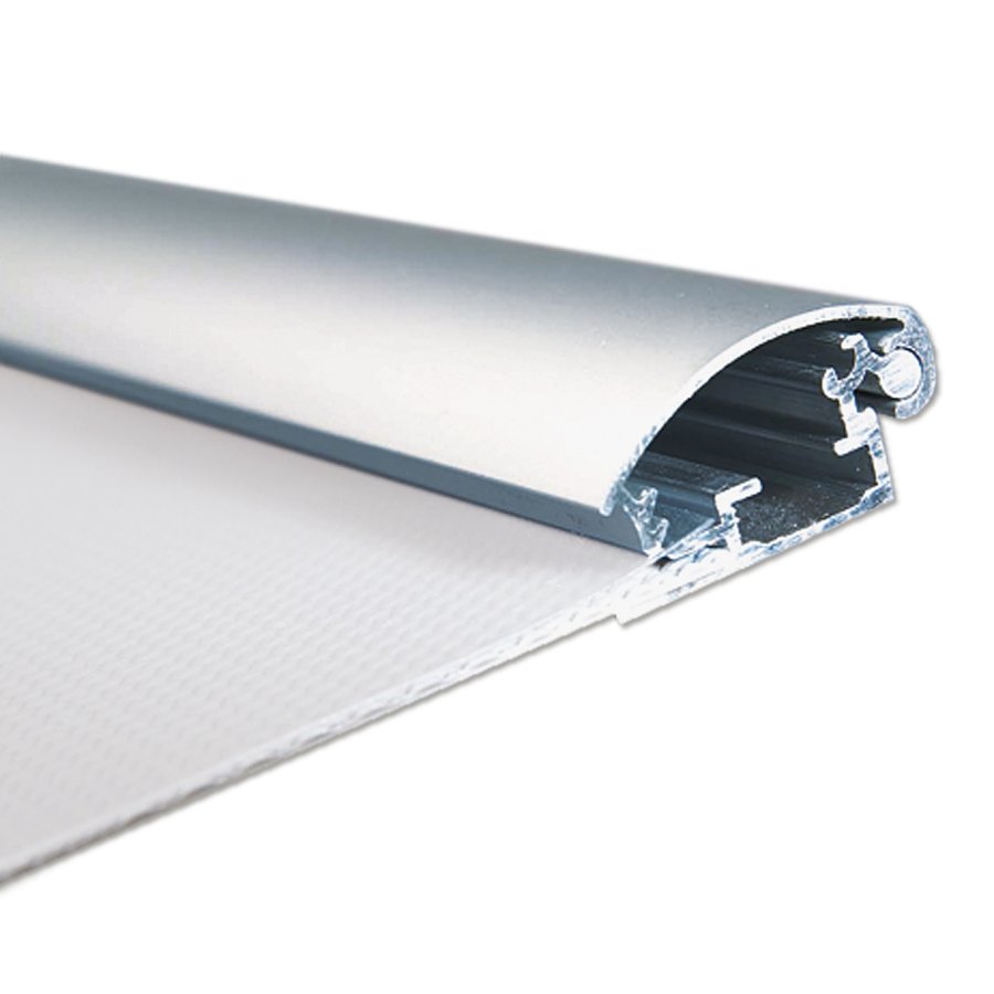 Klikramme med 30mm aluminium profil, s&oslash;lv - 70x100 cm
