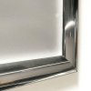 Klikramme med 25mm aluminium profil, krom - 70x100 cm #4