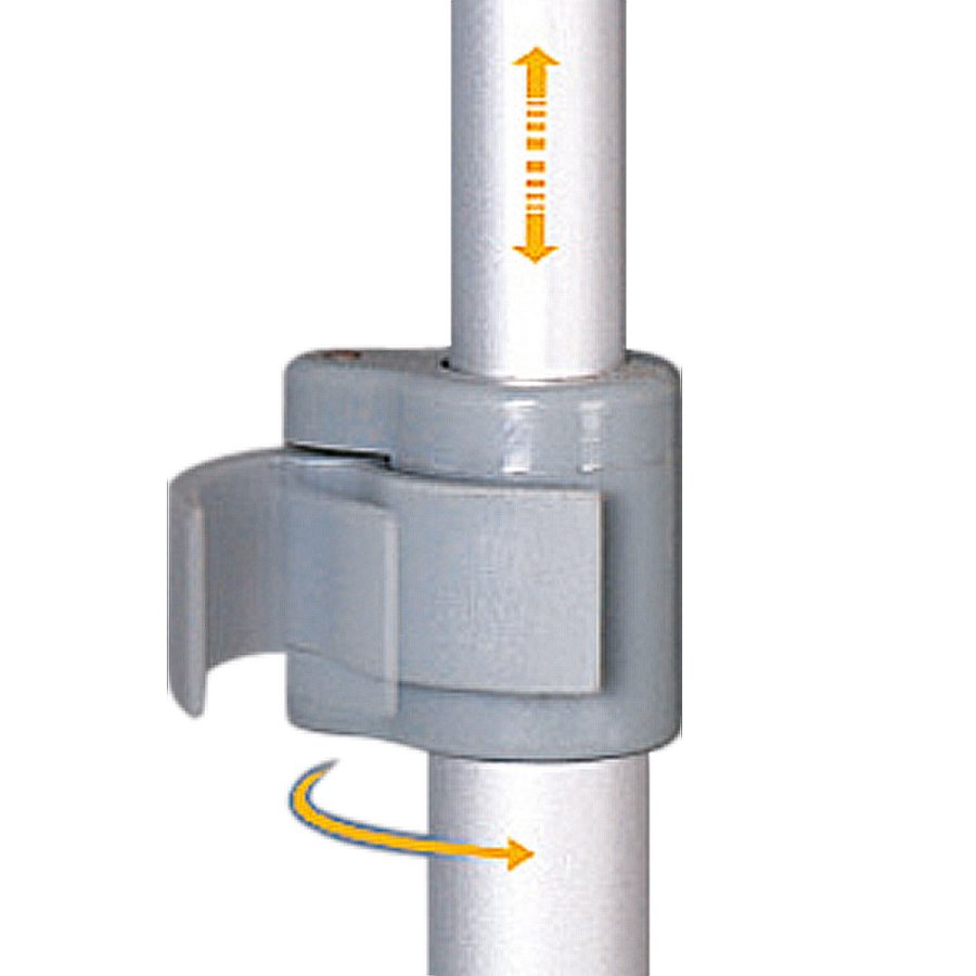 Euro Roll-up kassette, enkeltsidet, alu/s&oslash;lv, 85 cm