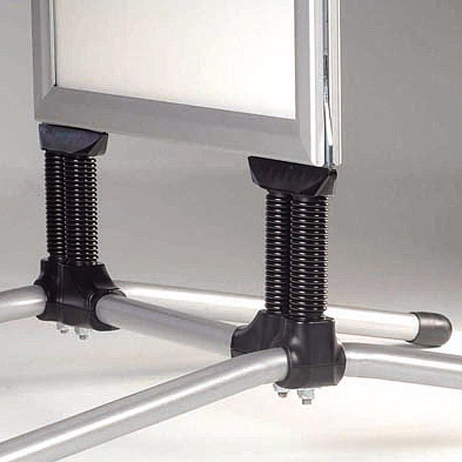 Wind-Line Budget Gadeskilt - 50x70 cm - s&oslash;lv