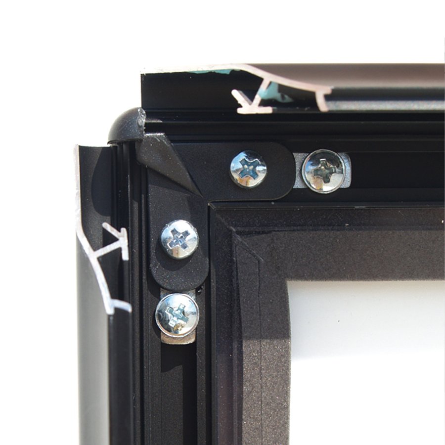 Wind-Sign Waterbase Budget Gadeskilt - 50x70 cm - s&oslash;lv