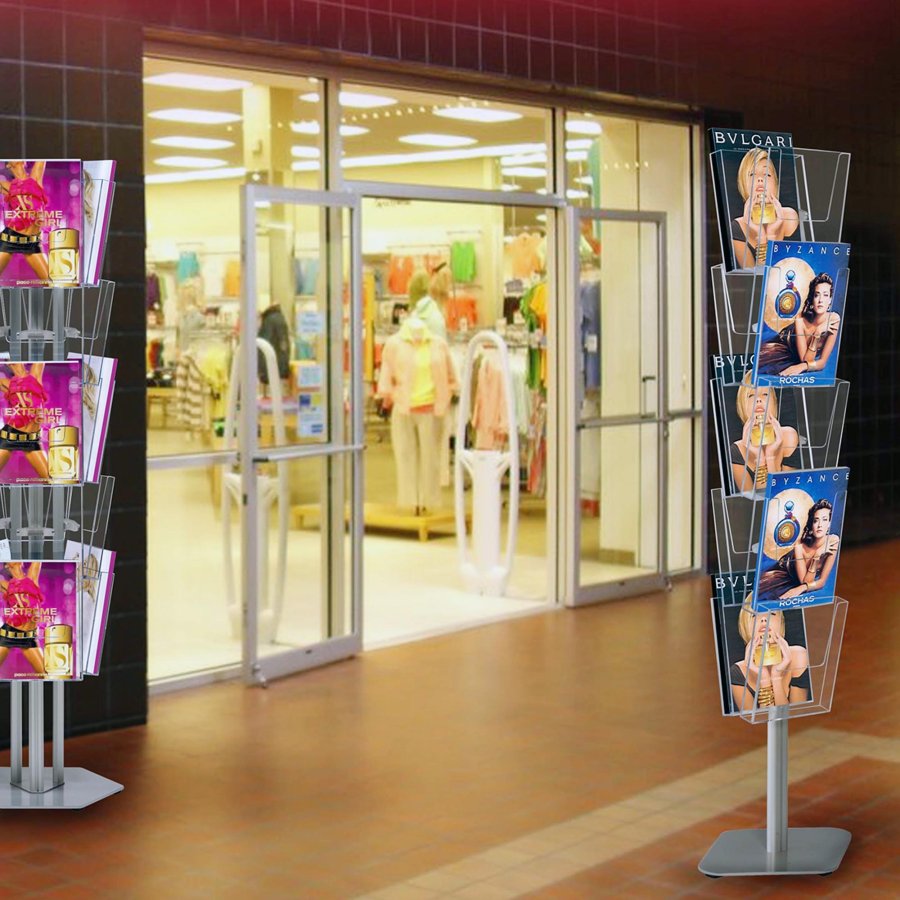 Brochurestander Duo, 10 x A4