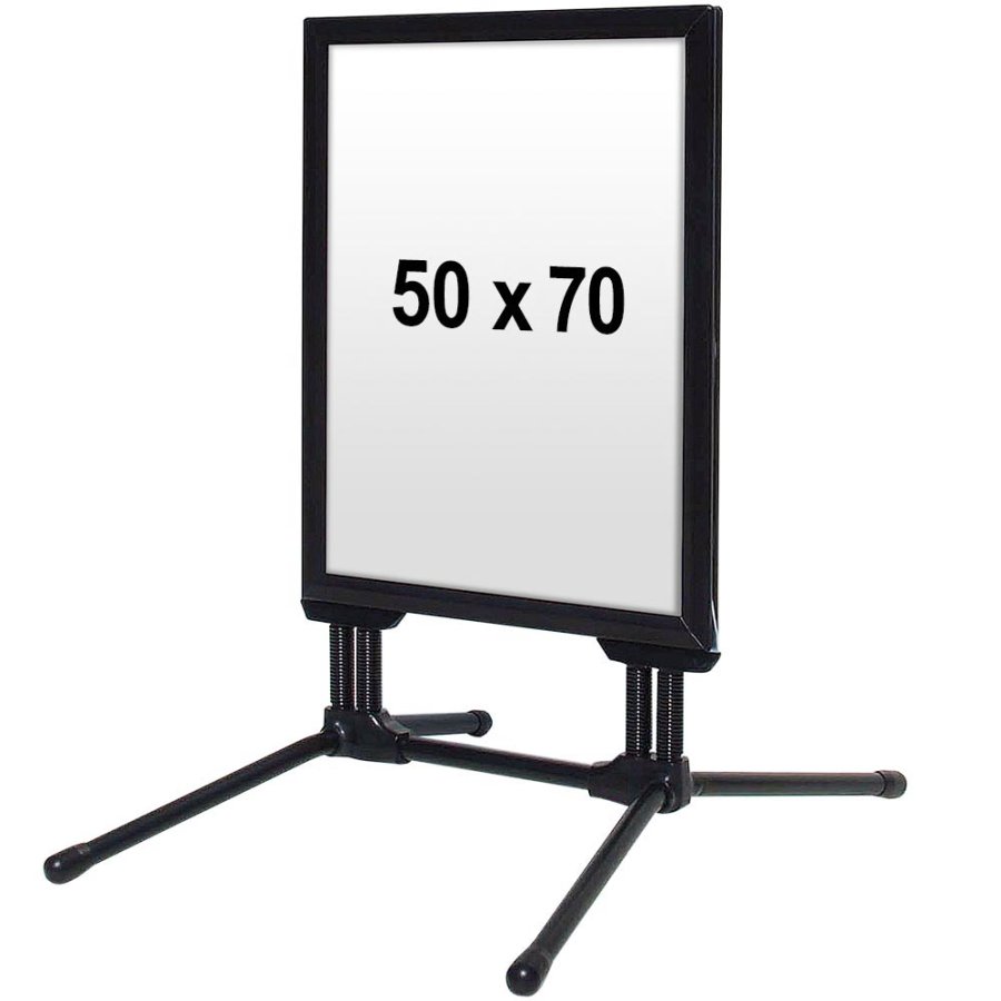 Wind-Line Budget Gadeskilt - 50x70 cm - sort