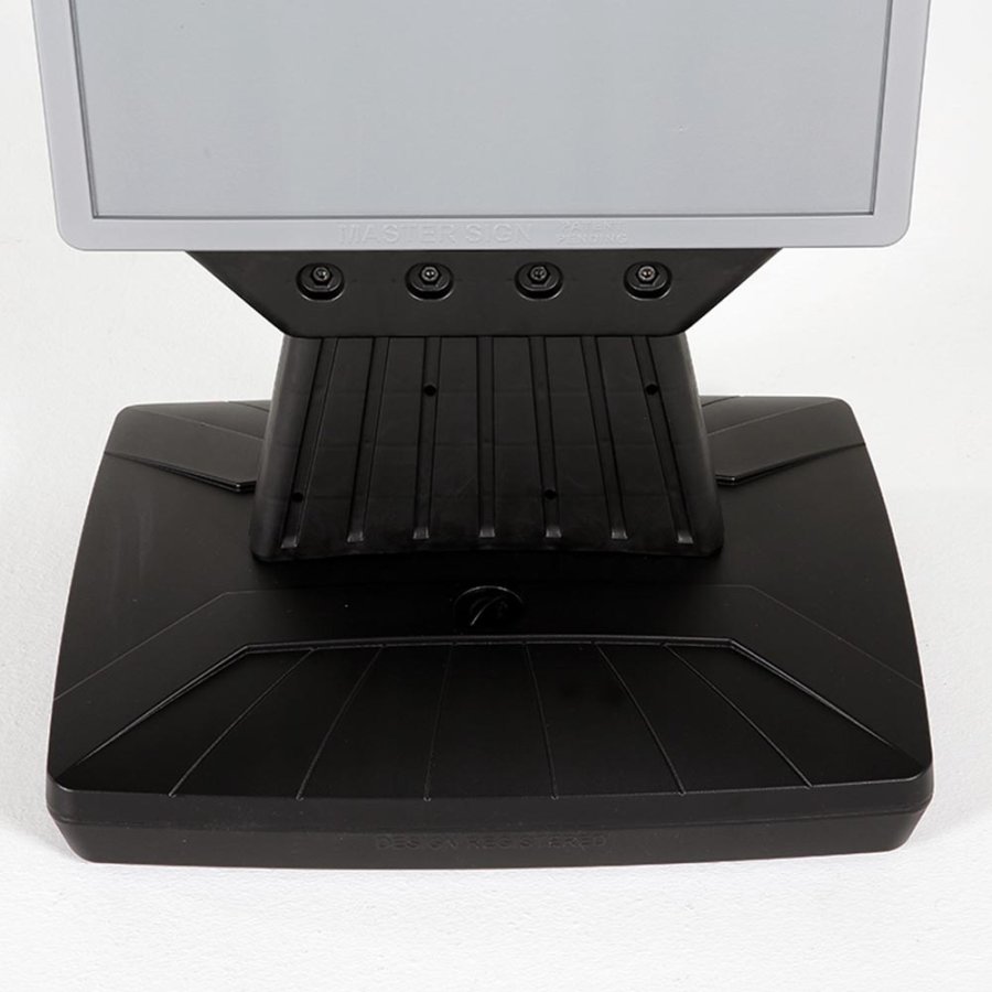 Plast Board with Foot - sort vandtank - s&oslash;lv top