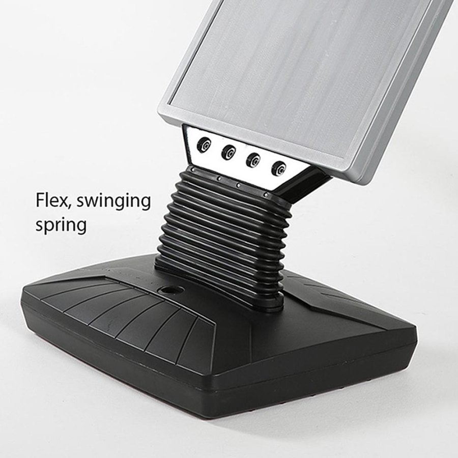 Plast Board with Foot - sort vandtank - s&oslash;lv top