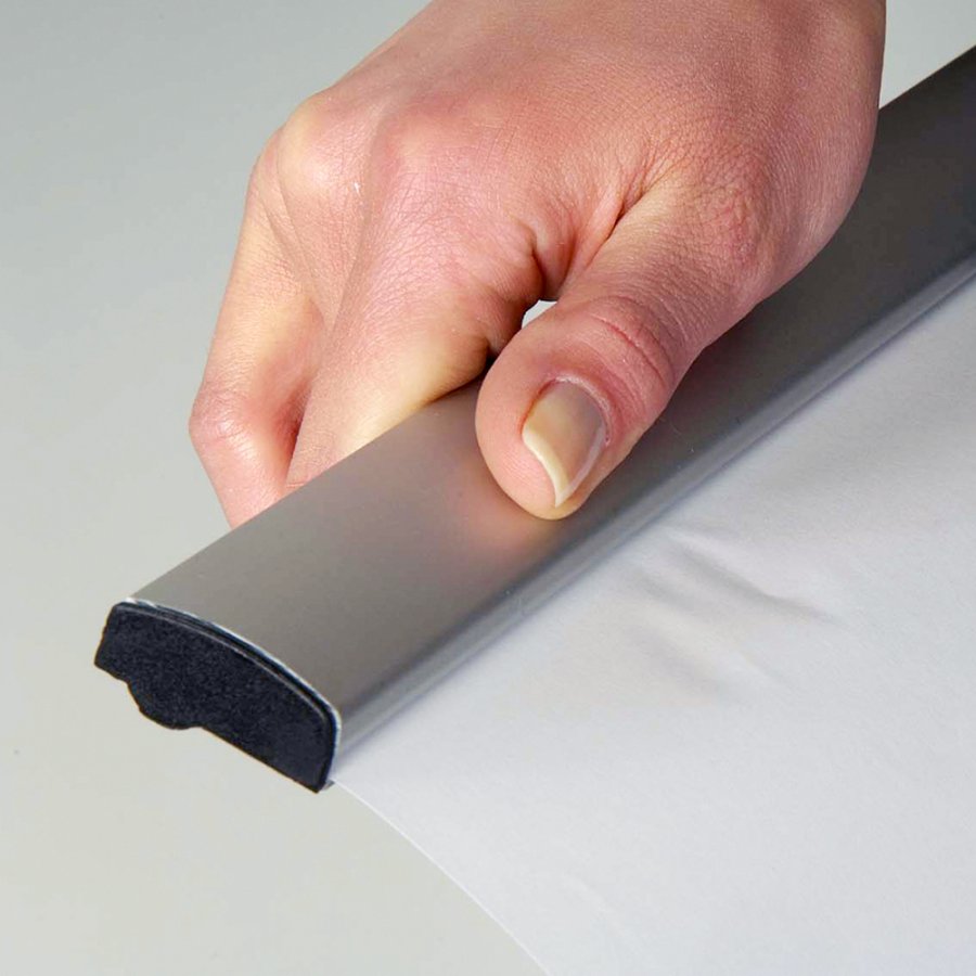 Banner-Line Set, plakatoph&aelig;ng med 30mm aluminium plakatlister - 100cm (B0)