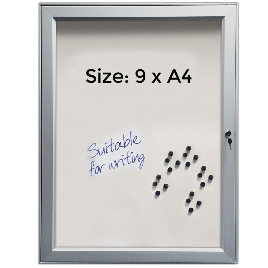 INFOBOX magnetic m/l&aring;s 9xA4