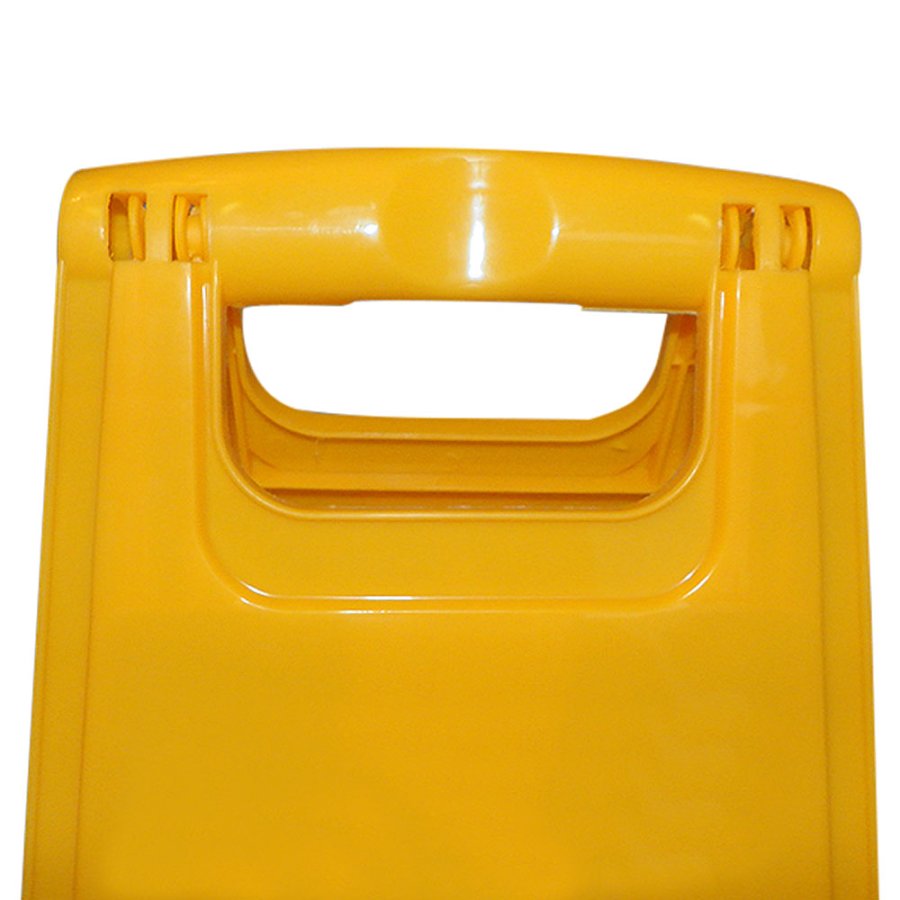 Advarselsskilt med engelsk print