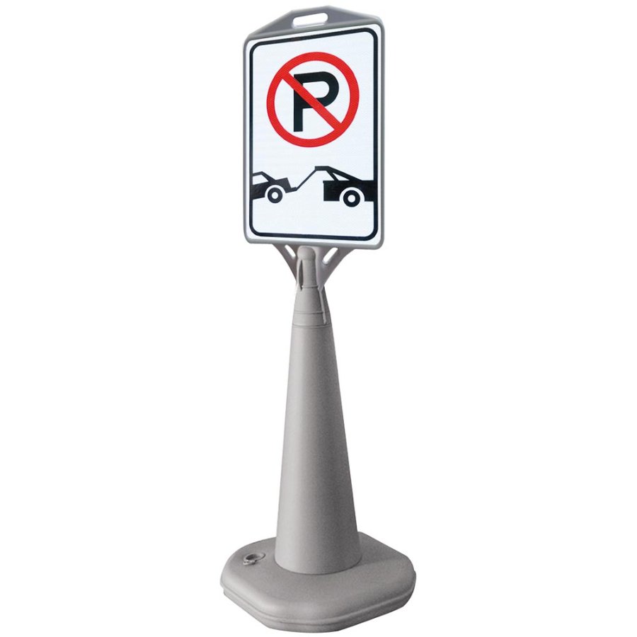 Vacu Display Gadeskilt B - s&oslash;lv