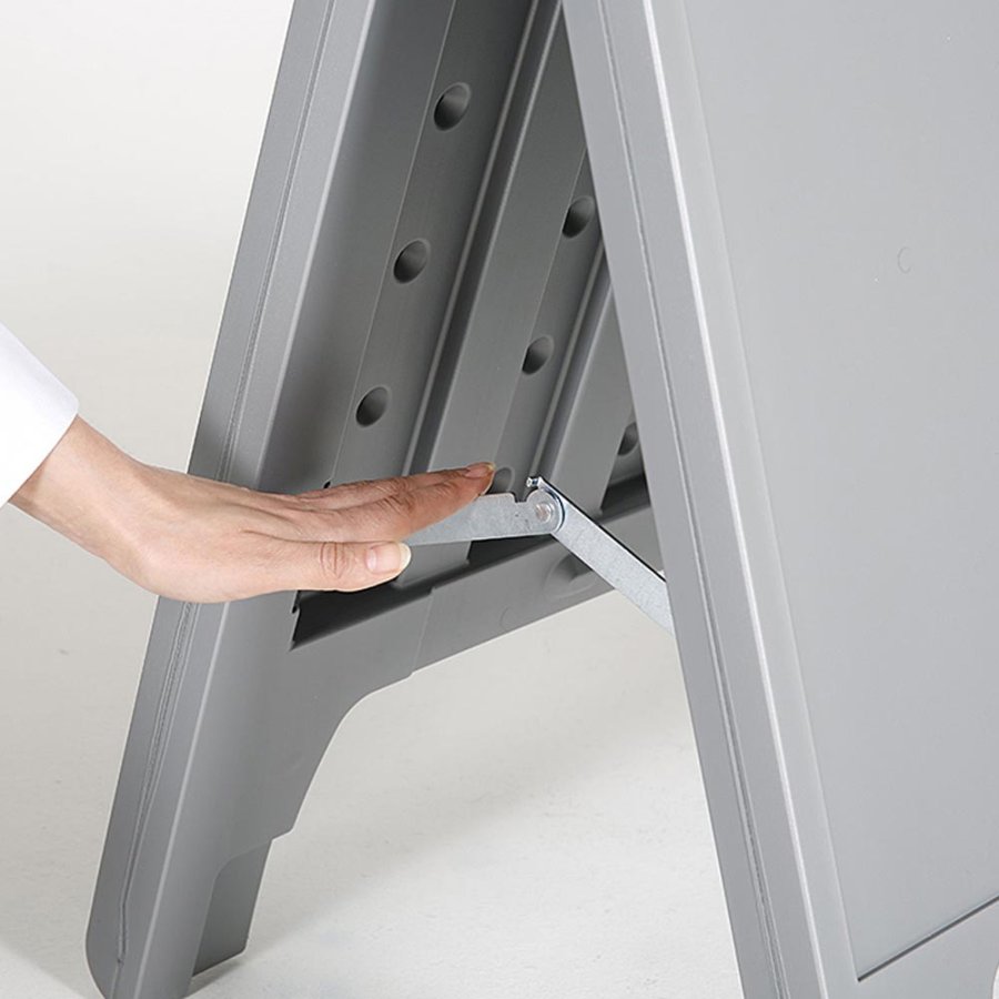 Compact Plast A-board, mini, gr&aring;t