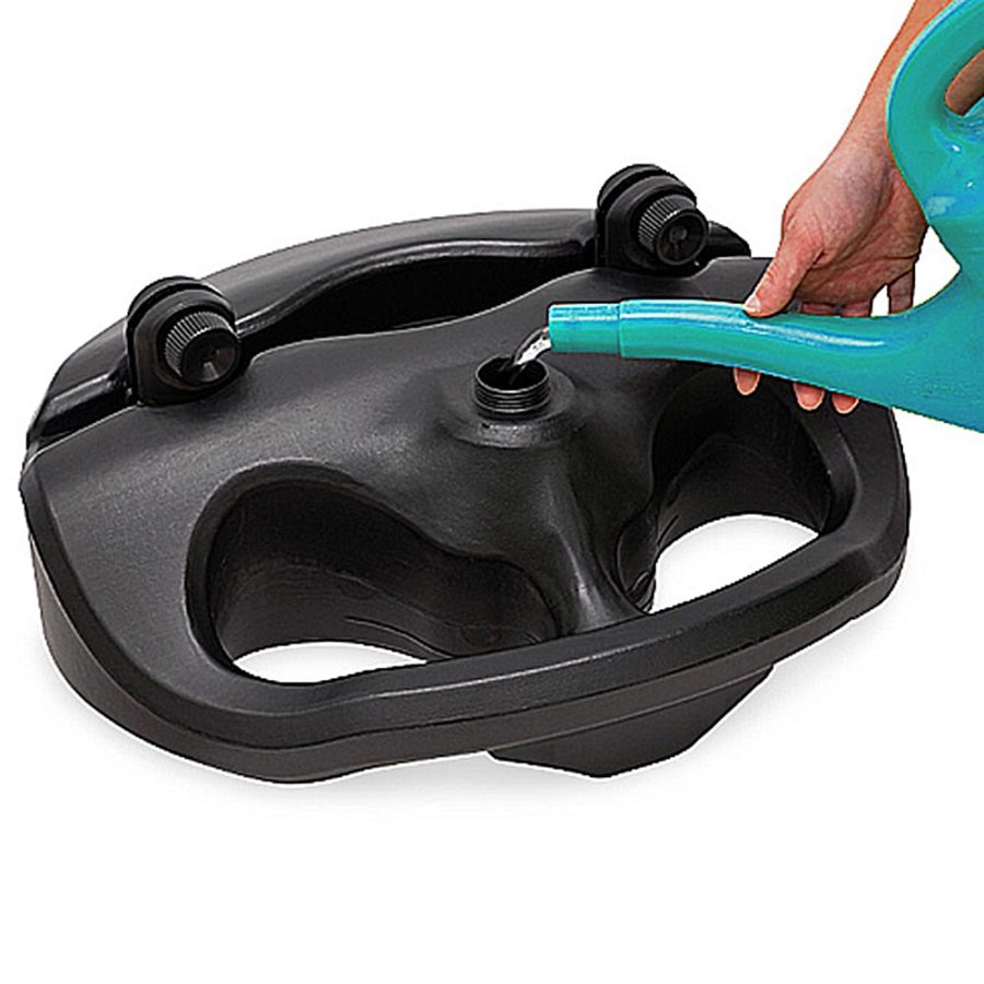 Gadeskilt Panel Waterbase, plastfod til 15L vand, Sort