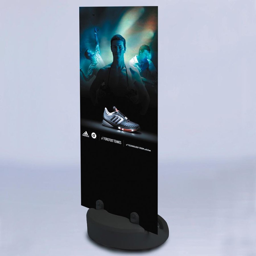 Gadeskilt Panel Waterbase, plastfod til 15L vand, Sort