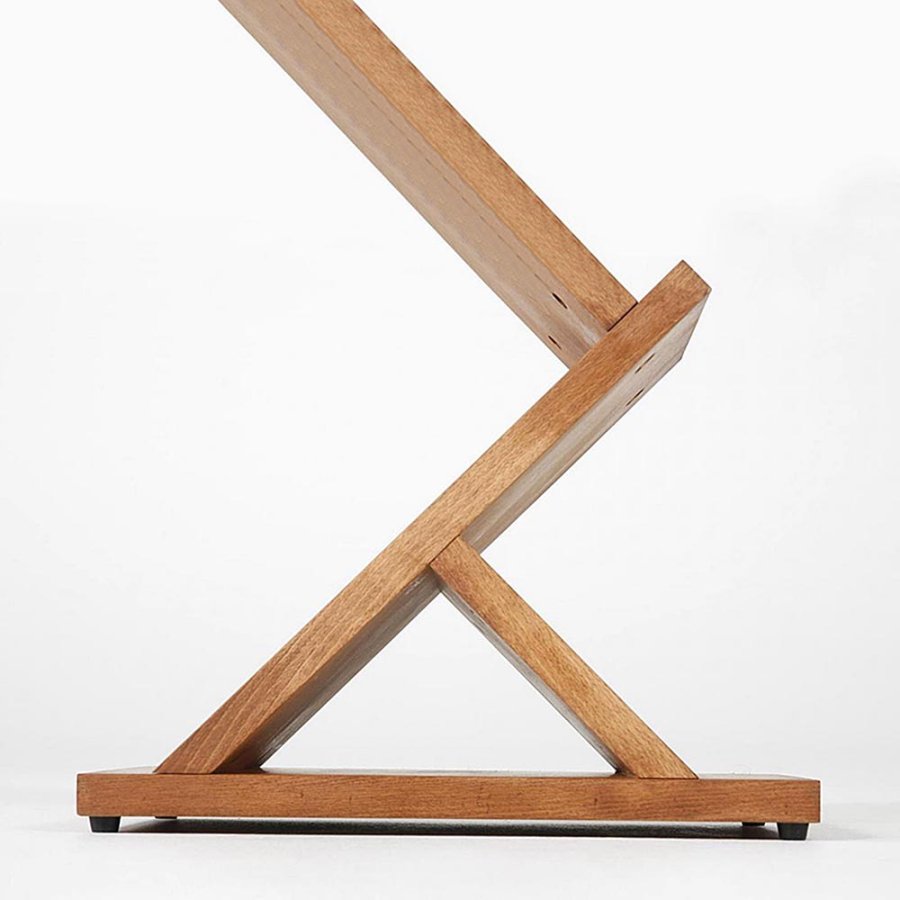 Wooden Brochureholder Zig Zag, 5 x A4