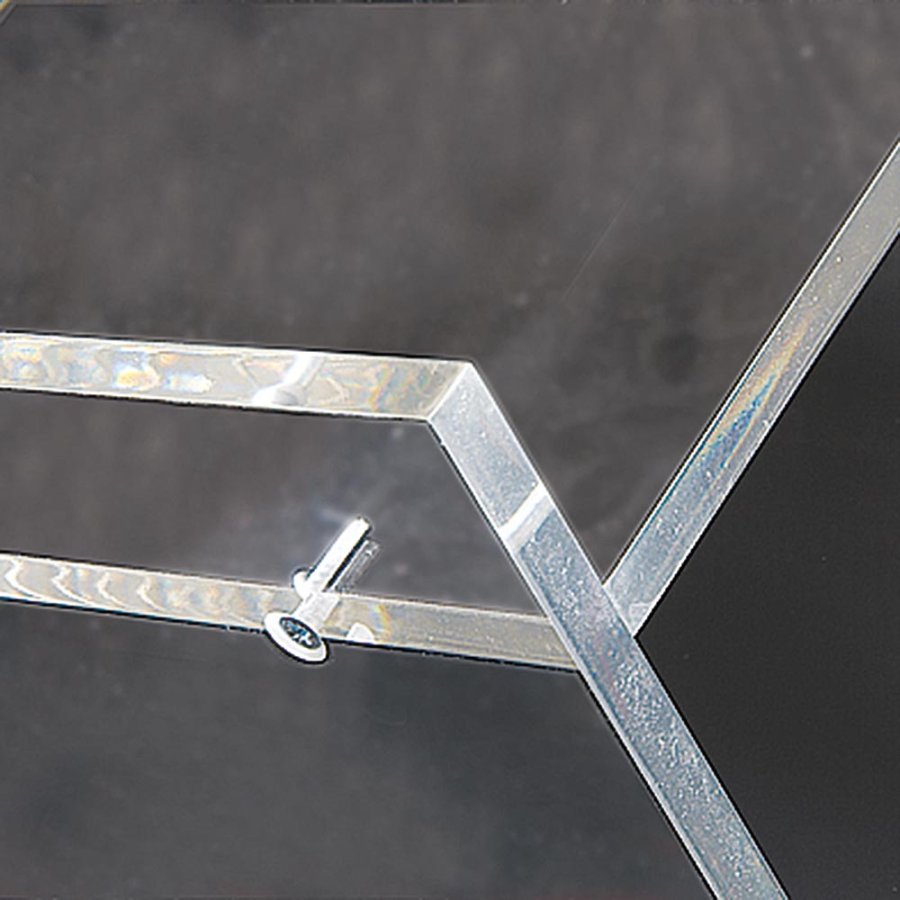 Zig-Zag Brochurestander - 6xA4 - 21x29.7 cm