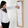 Wooden Brochureholder Wall. Natural wood. 5xA4 #2