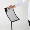 Infostand Curved Black  A4 #9