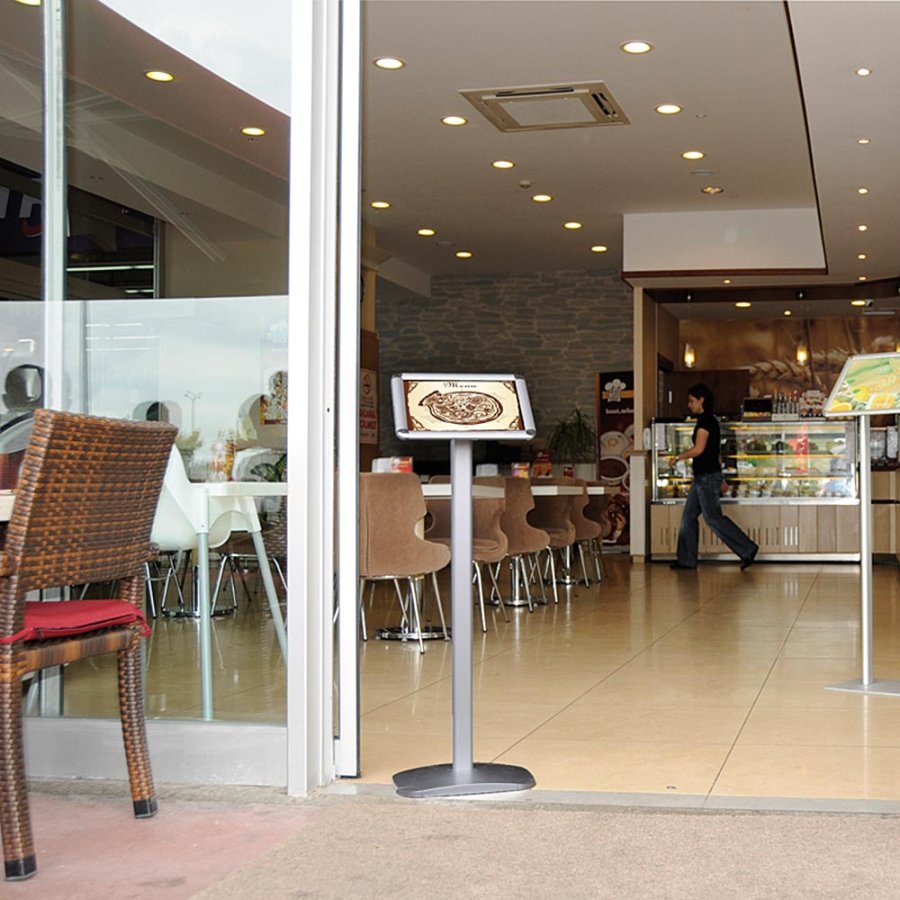 Expo Infostander - A4 - s&oslash;lv