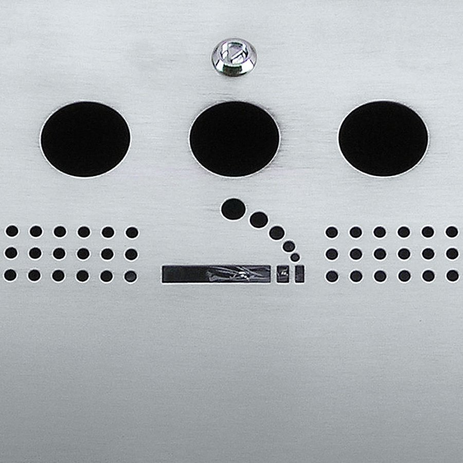 Askeb&aelig;ger i B&oslash;rstet St&aring;l