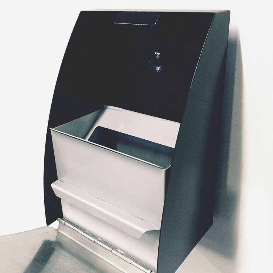 Askeb&aelig;ger i B&oslash;rstet St&aring;l