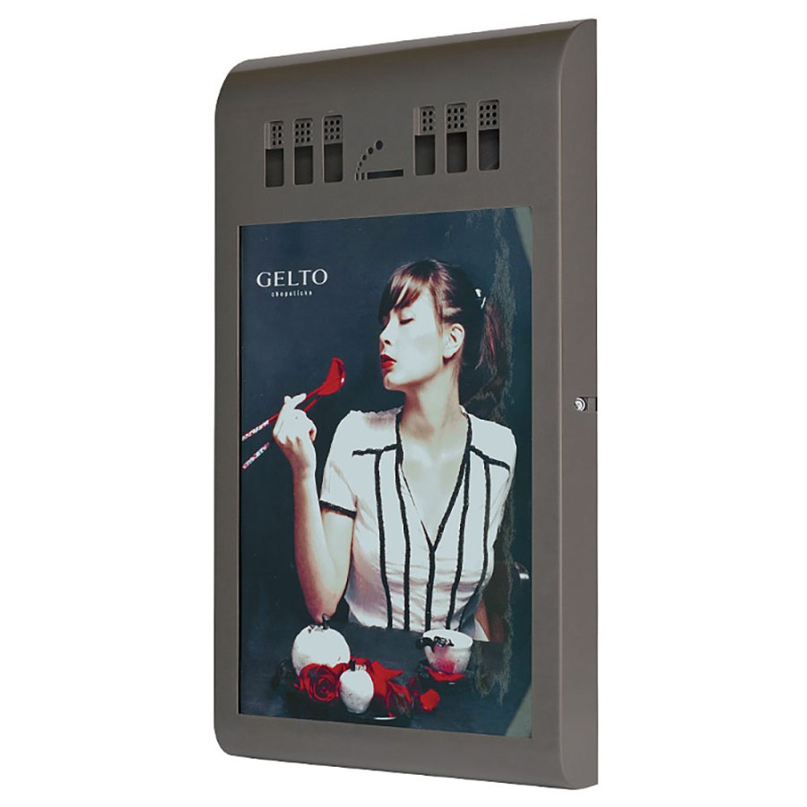 Askeb&aelig;ger Buet med Infoplade - A3